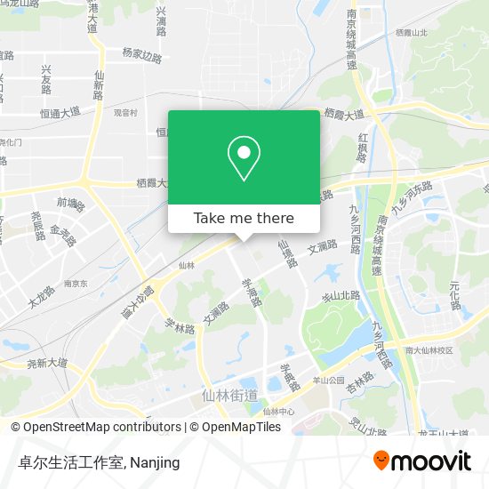 卓尔生活工作室 map