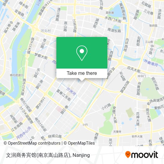文润商务宾馆(南京嵩山路店) map