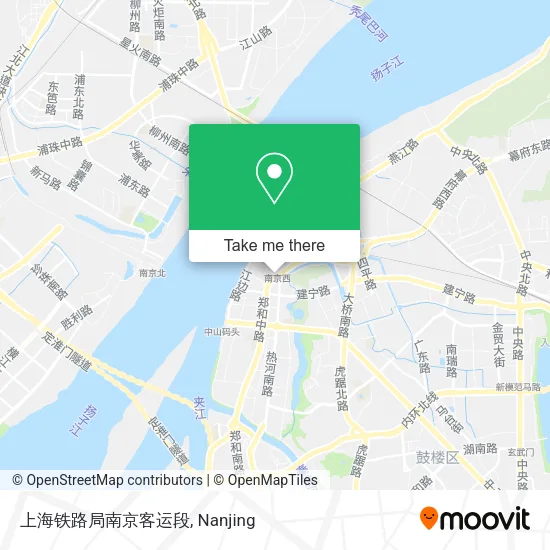 上海铁路局南京客运段 map