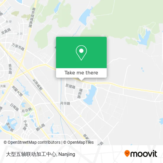 大型五轴联动加工中心 map