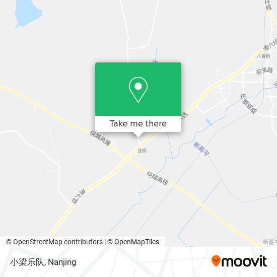 小梁乐队 map