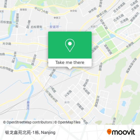 银龙鑫苑北苑-1栋 map