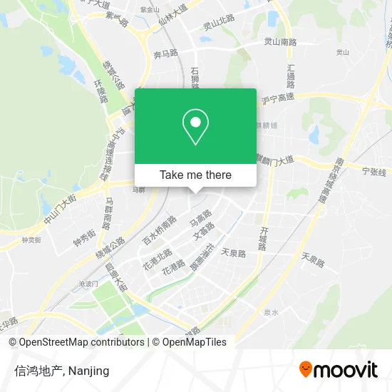 信鸿地产 map