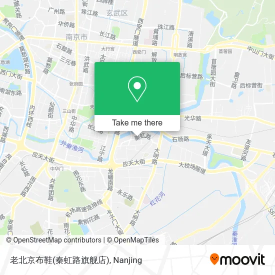 老北京布鞋(秦虹路旗舰店) map