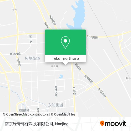 南京绿青环保科技有限公司 map
