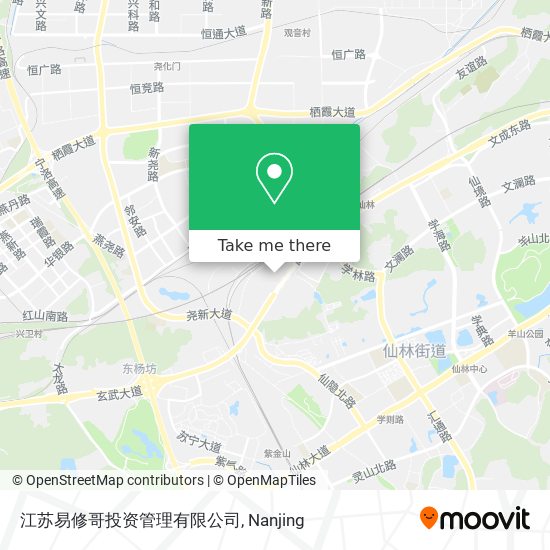 江苏易修哥投资管理有限公司 map