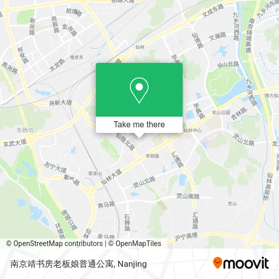 南京靖书房老板娘普通公寓 map