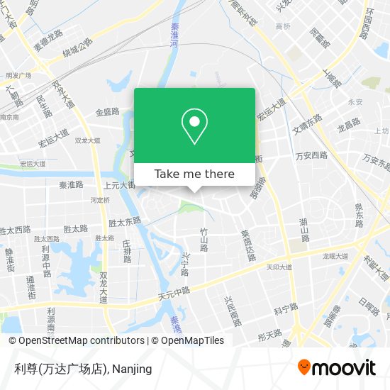利尊(万达广场店) map