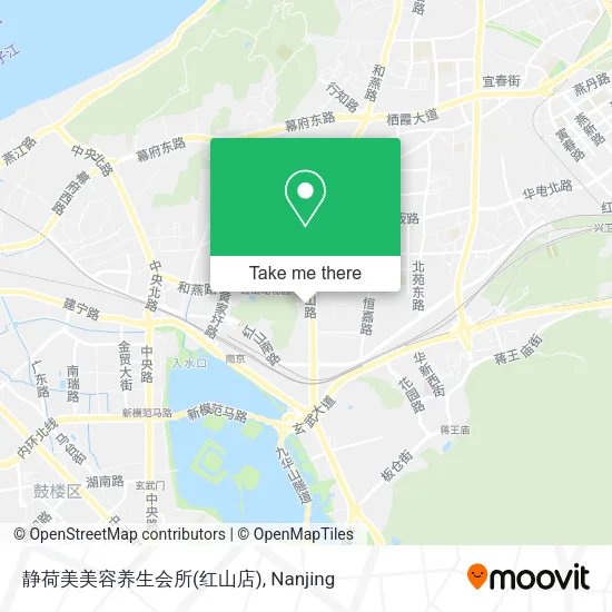 静荷美美容养生会所(红山店) map