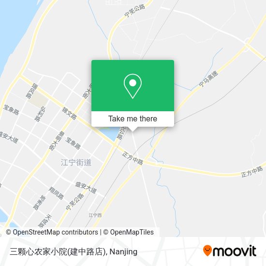 三颗心农家小院(建中路店) map