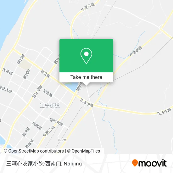 三颗心农家小院-西南门 map