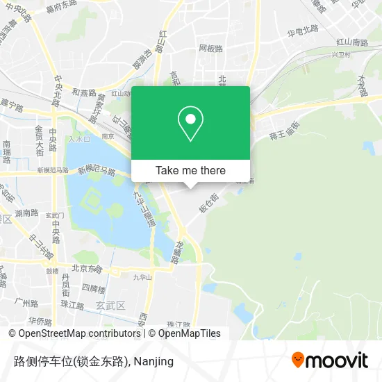 路侧停车位(锁金东路) map