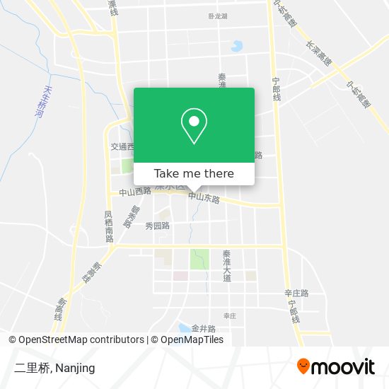 二里桥 map