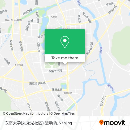 东南大学(九龙湖校区)-运动场 map