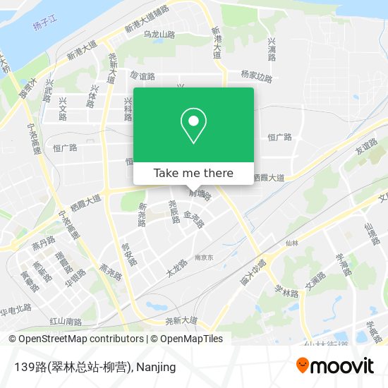 139路(翠林总站-柳营) map