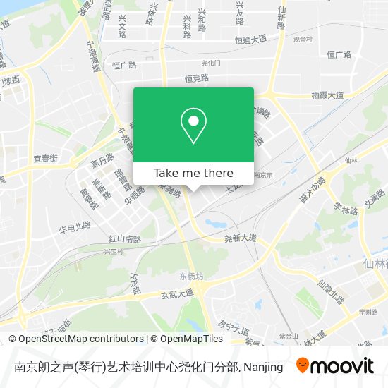 南京朗之声(琴行)艺术培训中心尧化门分部 map
