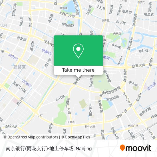 南京银行(雨花支行)-地上停车场 map