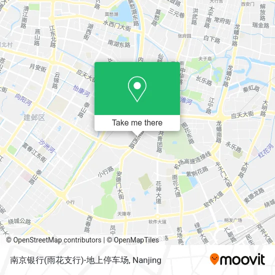 南京银行(雨花支行)-地上停车场 map