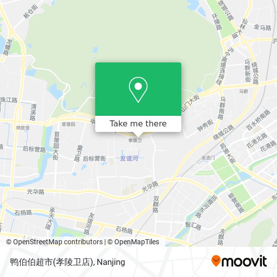 鸭伯伯超市(孝陵卫店) map