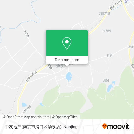 中友地产(南京市浦口区汤泉店) map