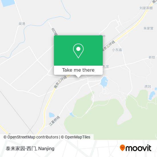 泰来家园-西门 map