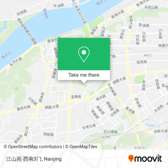 江山苑-西南3门 map