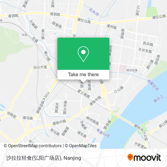 沙拉拉轻食(弘阳广场店) map