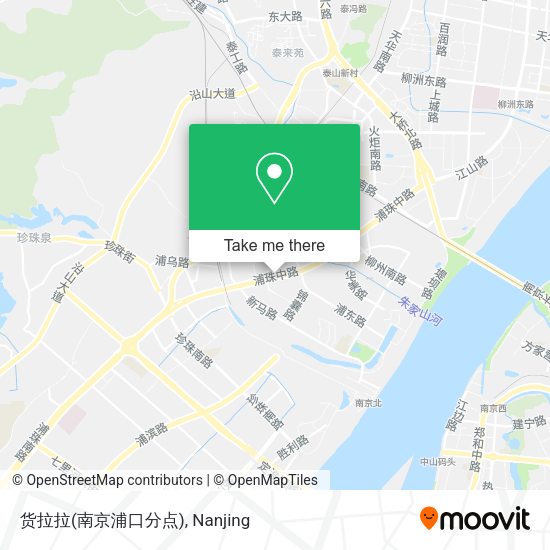 货拉拉(南京浦口分点) map