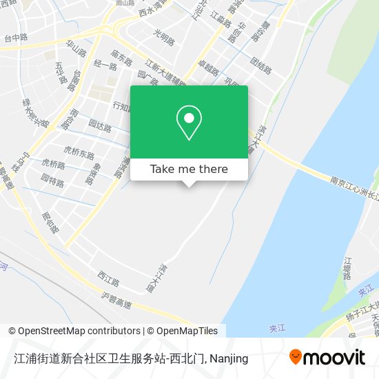 江浦街道新合社区卫生服务站-西北门 map