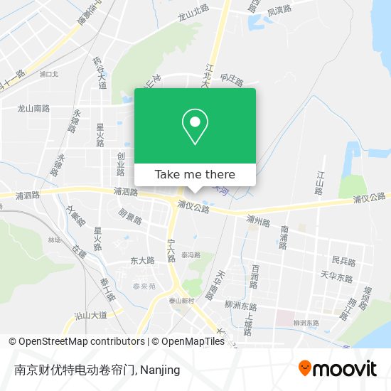 南京财优特电动卷帘门 map