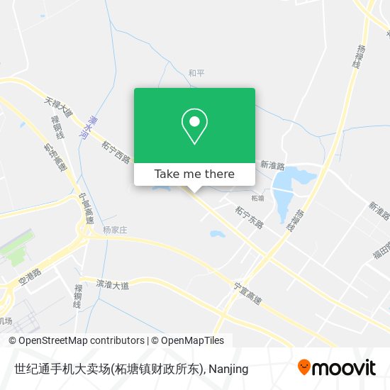 世纪通手机大卖场(柘塘镇财政所东) map