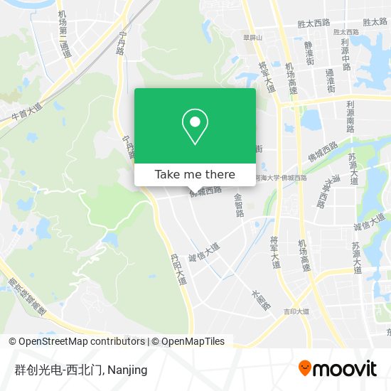 群创光电-西北门 map