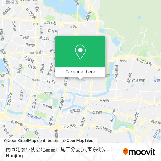 南京建筑业协会地基基础施工分会(八宝东街) map