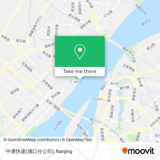 中通快递(浦口分公司) map