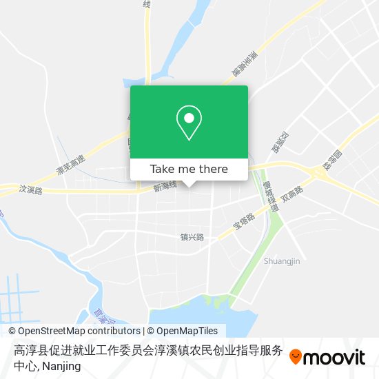 高淳县促进就业工作委员会淳溪镇农民创业指导服务中心 map
