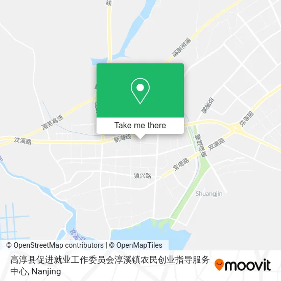 高淳县促进就业工作委员会淳溪镇农民创业指导服务中心 map