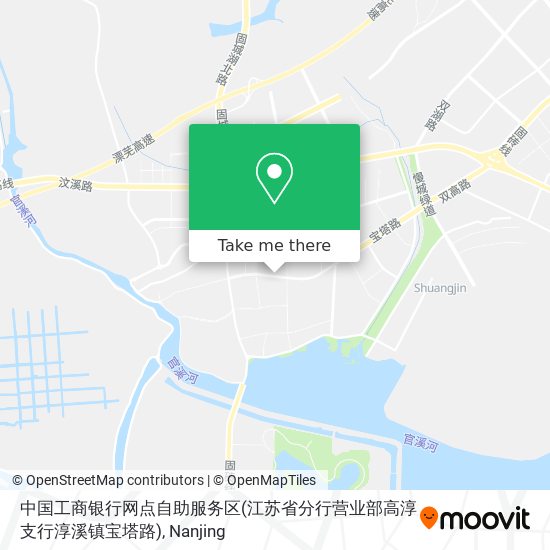 中国工商银行网点自助服务区(江苏省分行营业部高淳支行淳溪镇宝塔路) map