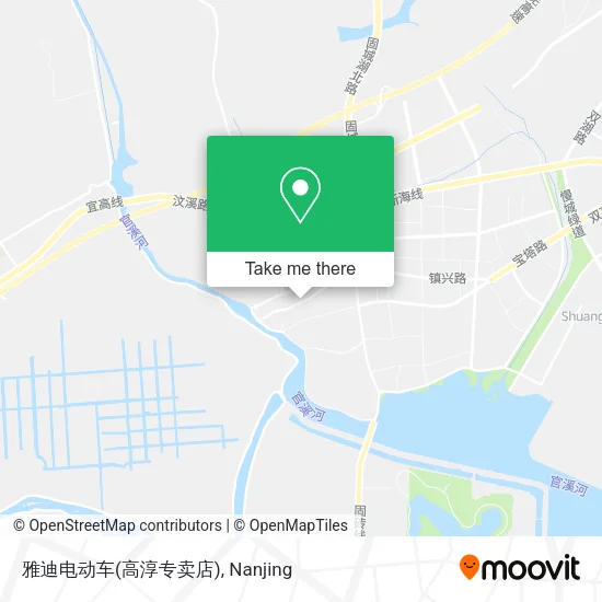 雅迪电动车(高淳专卖店) map
