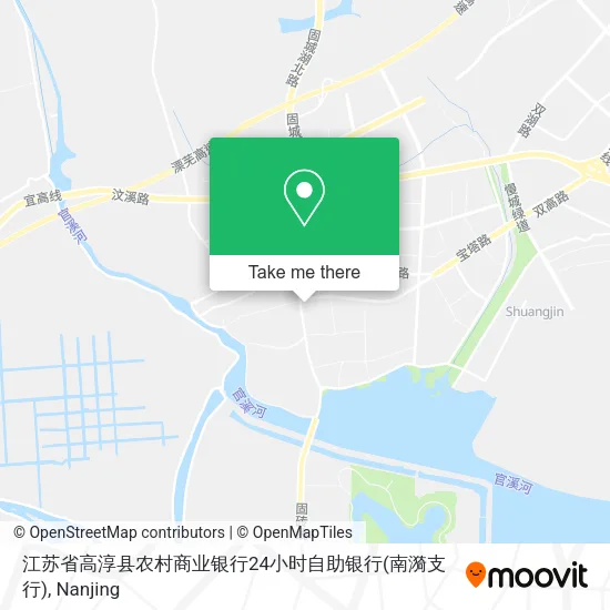 江苏省高淳县农村商业银行24小时自助银行(南漪支行) map