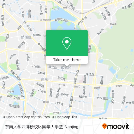东南大学四牌楼校区国华大学堂 map