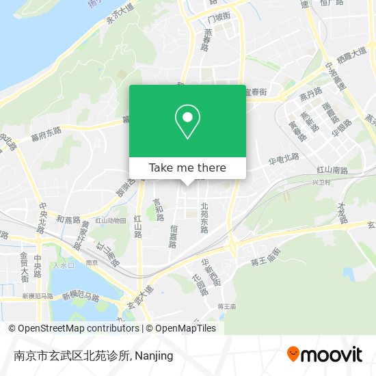 南京市玄武区北苑诊所 map