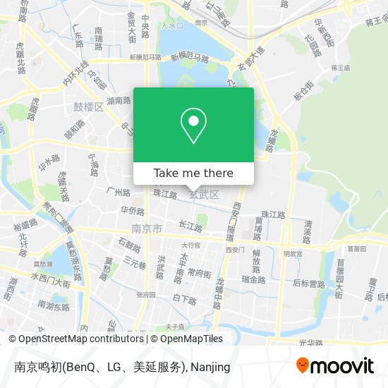 南京鸣初(BenQ、LG、美延服务) map