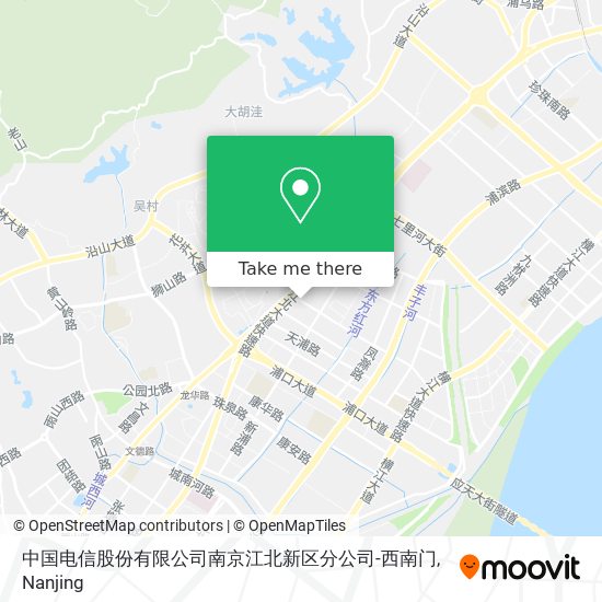 中国电信股份有限公司南京江北新区分公司-西南门 map