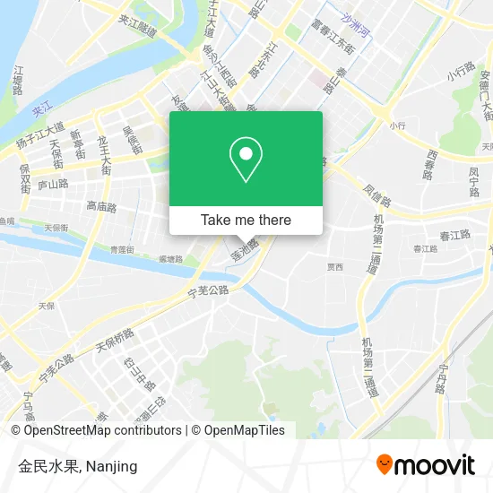 金民水果 map