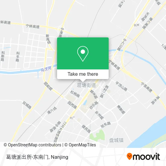 葛塘派出所-东南门 map
