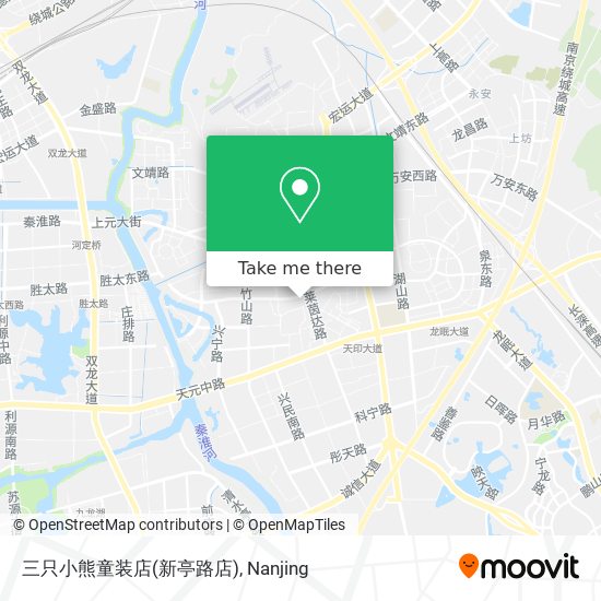 三只小熊童装店(新亭路店) map