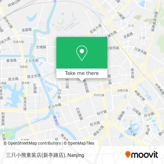 三只小熊童装店(新亭路店) map