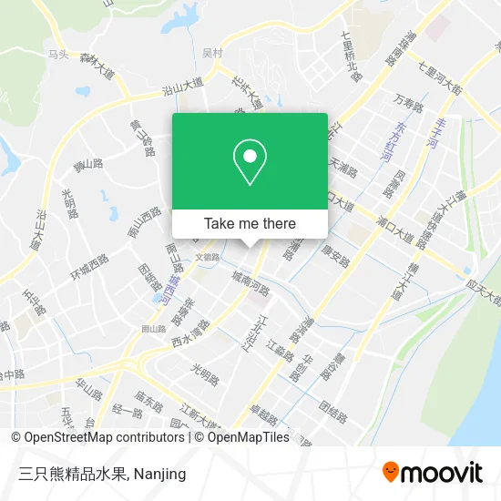 三只熊精品水果 map