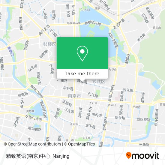 精致英语(南京)中心 map