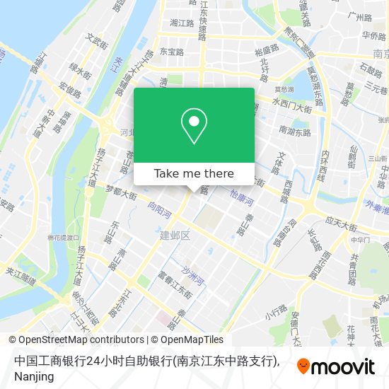 中国工商银行24小时自助银行(南京江东中路支行) map